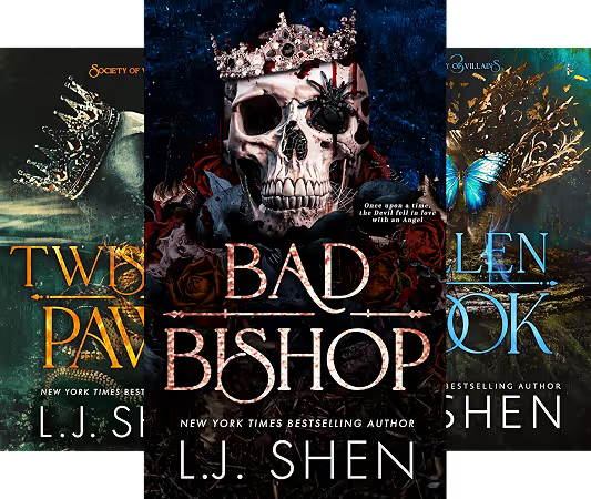 Society of Villains By LJ Shen x3 book bundle