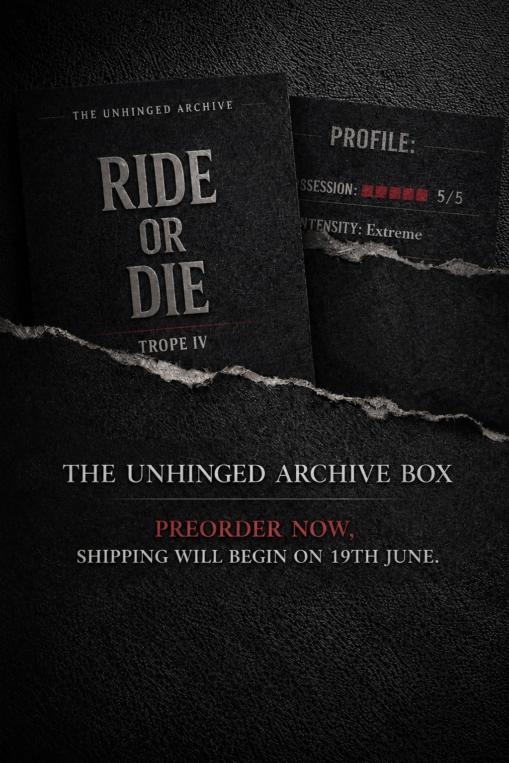 The Unhinged Archive June Trope IV