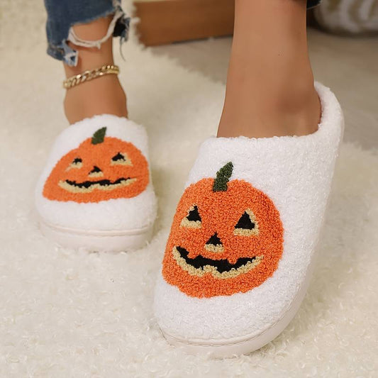 Pumpkin slippers