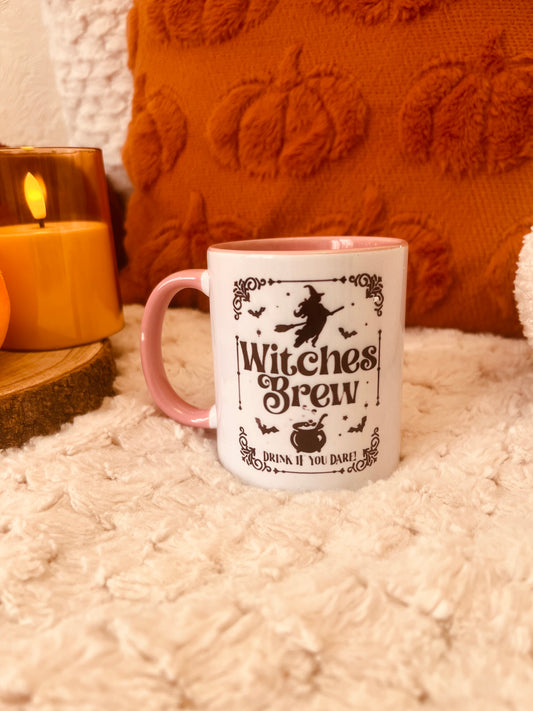Witches Brew Mug Pink