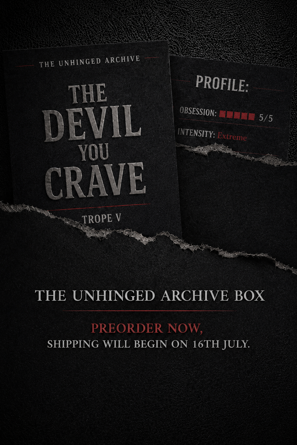 The Unhinged Archive July Trope V