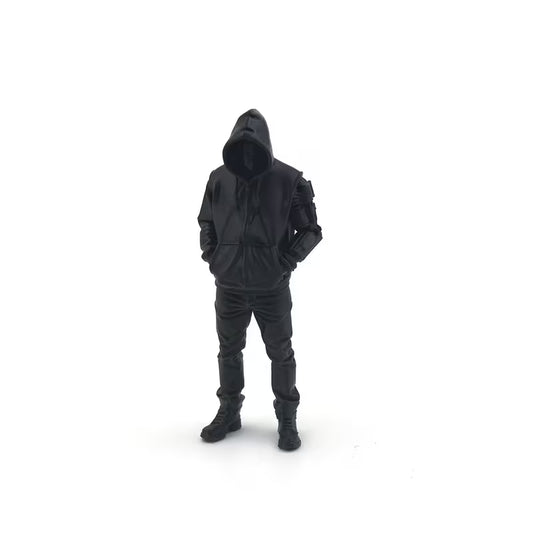 Black Hoodie Statue, Book shelf décor