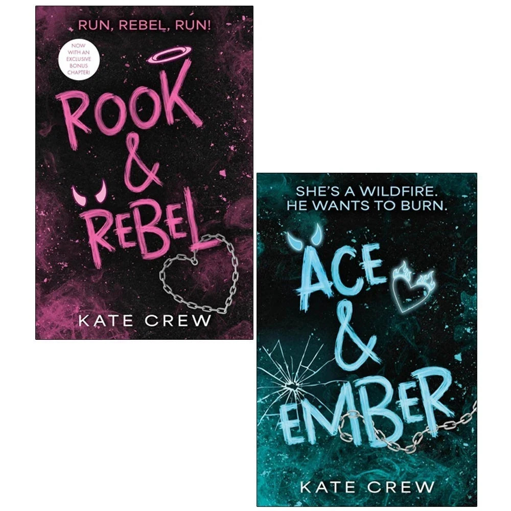 Mavericks Series 2 Books Collection Set By Kate Crew Rook & Rebel,Ace & Ember